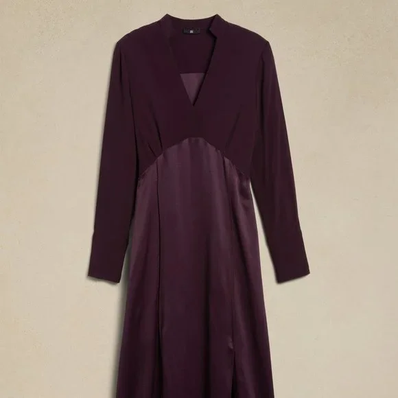 knee length dresses for ladies String Trumpet Midi Dress Xs / Mulberry main image 0